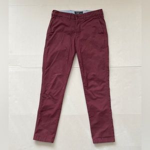 Abercrombie & Fitch Athletic Skinny Fit Stretch Chino Pants